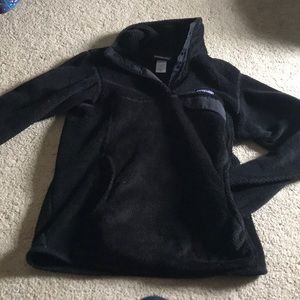 Black Patagonia fleece